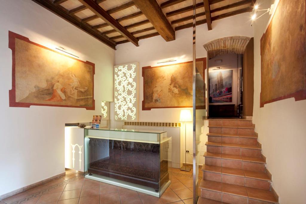 מונטפאלקו Hotel Degli Affreschi מראה חיצוני תמונה